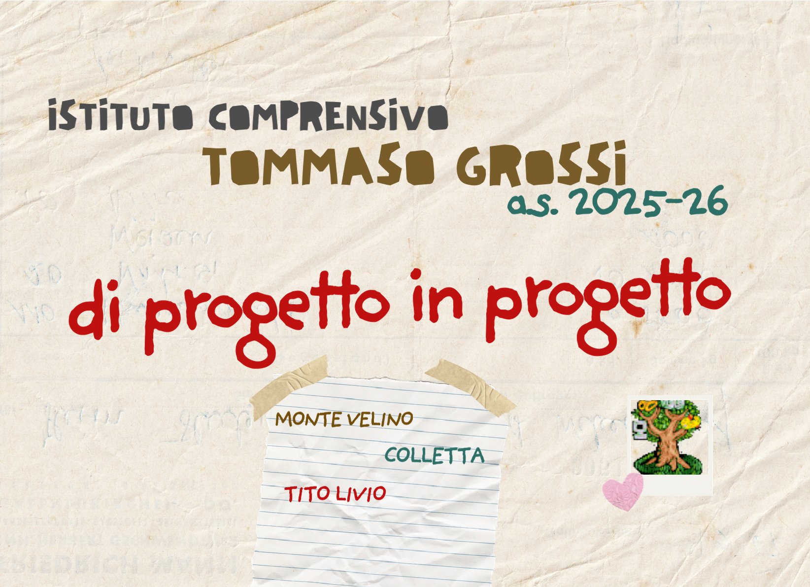 Di progetto in progetto a.s. 2025-2026